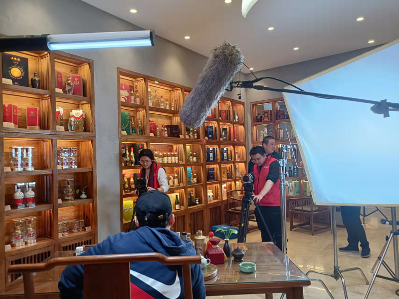 江蘇中煙軟金砂采訪片拍攝