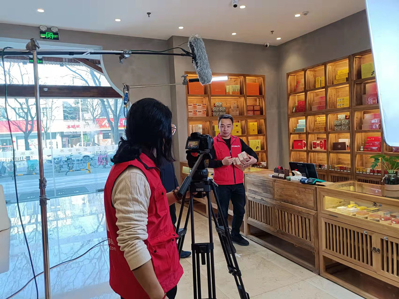 江蘇中煙軟金砂采訪片拍攝