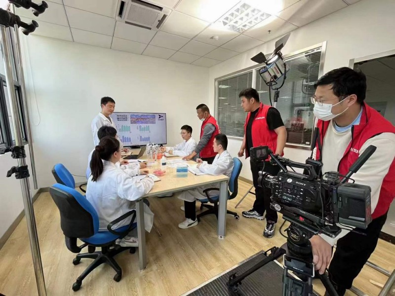 互邦為南京漢欣醫藥拍攝宣傳片