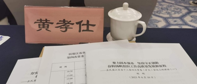民盟江蘇省委會十三屆四次常委(擴(kuò)大)會議召開