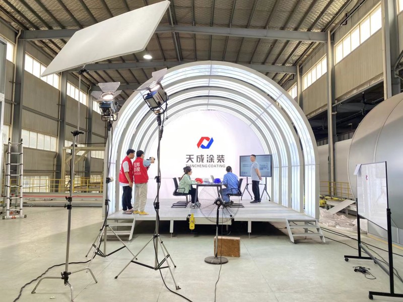互邦為蘇州天成涂裝拍攝宣傳片視頻