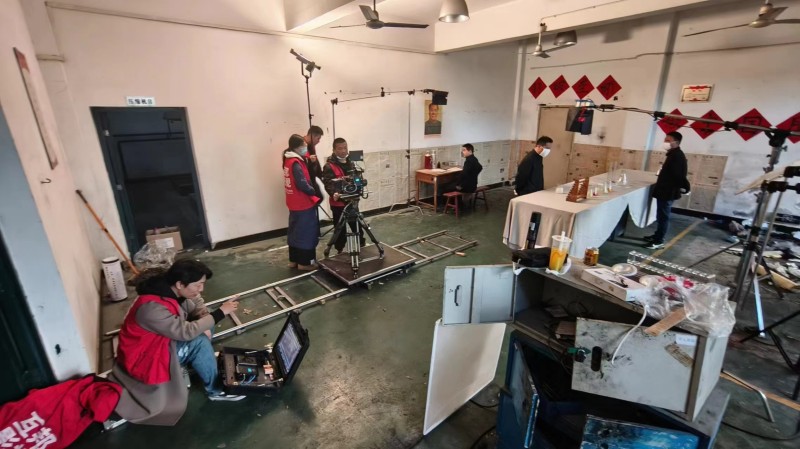 上海回天新材料宣傳片拍攝花絮