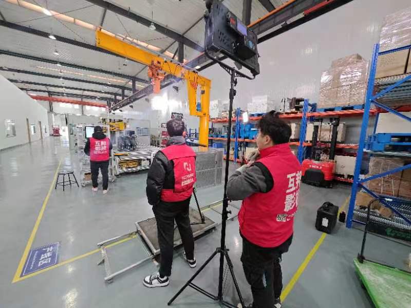 互邦影視為安徽一天電氣拍攝企業宣傳片