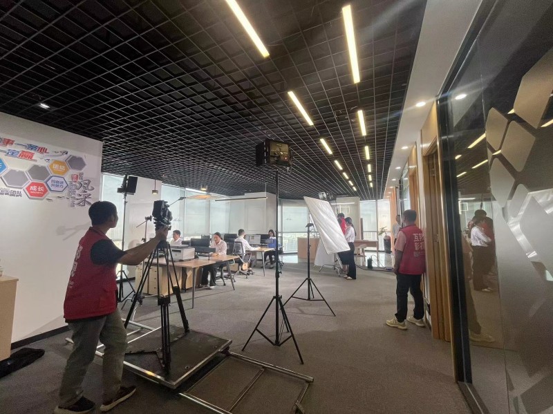 蚌埠市天星樹脂宣傳片拍攝花絮