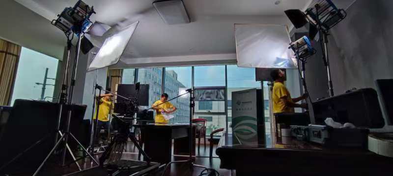 互邦影視為瑞歐寶拍攝企業宣傳片