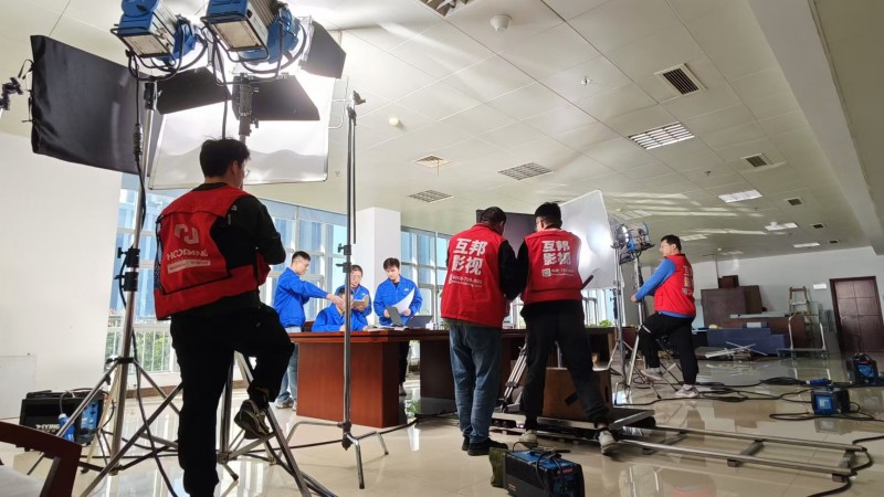 互邦為南京立業電力拍攝企業宣傳片